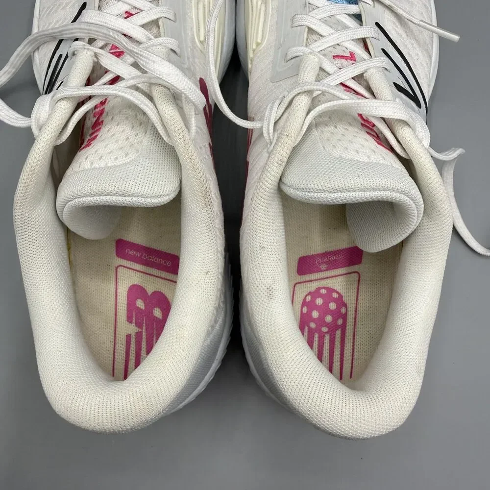 New Balance FuelCell 996v5 Women Pickleball Tennis Shoes White Size 10.5